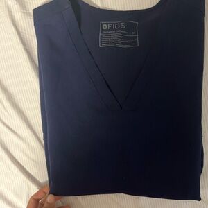 FIGS Navy Blue Scrub set size M